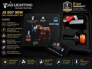JAS Lighting JS 007 90W LED Headlight Bulb for Bike & Scooter | Super Bright White Light | High Speed Cooling Fan | Waterproof | Plug & Play | 1 Year Warranty | 1 Peace 

TAJ REDIUM & CAR DECOR MANDAWARI