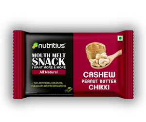 Nutritious Cashew Peanut Butter Chikki 125g