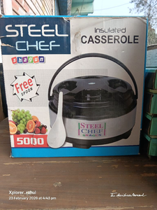 STEEL CHEF ( insulated Casserole)