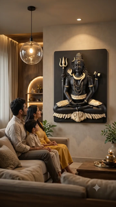 Premium 3D Lord Shiva Wall Art | Sawan Special Home Decor