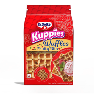 Dr Oetker Kuppies Waffles Fruity Bits 180g