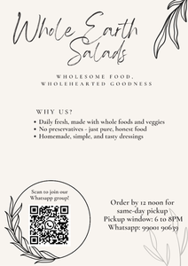 Whole Earth Salads