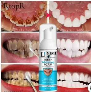 Teeth Whitening Foam Toothpaste Makes Yo u Reveal Perfect & White Teeth, Natural Whitening Foam Toothpaste Mousse with Fluoride Deeply Clean-(60ml)
Name: Teeth Whitening Foam Toothpaste Makes Yo u Reveal Perfect & White Teeth, Natural Whitening Foam