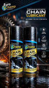 2 peace Chain Spray 
Euro Champ Premium Synthetic Chain Lubricant Spray | High Performance Bike Chain Oil | Anti-Rust, Water Resistant, Long Lasting (Multipurpose Use)

TAJ REDIUM & CAR DECOR MANDAWARI