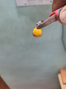 Burnt Kitty Phone Charm