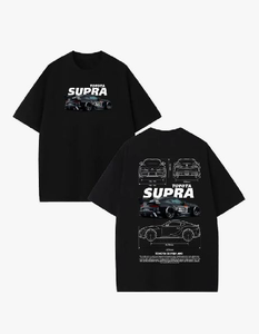 Baggy Crop T-shirt (Supra) Addition