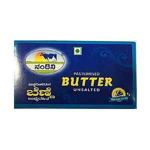 Nandini Butter Unsalted 500g