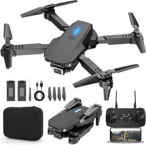 Drone With Hd Dual Camera Brushless Motor, One Click Takeoff/landing Flip Rolling Gesture Control Wi-fi Camera Remote Control Stunning Photos Drone-1080-4k (L4)