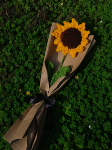 Crochet Sunflower Boquet