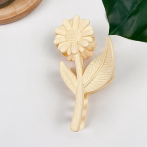 White Larger Flower Clip