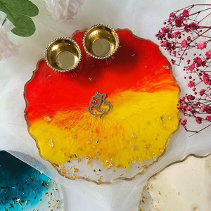 Resin Puja Thali