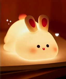 Rabbit Silicon Lamp Rechargeable (1pcs.)