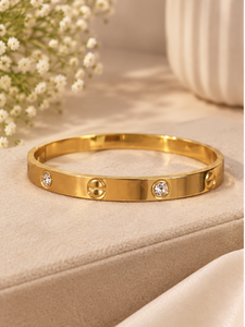 Orbit Stone Studded Kada Bracelet