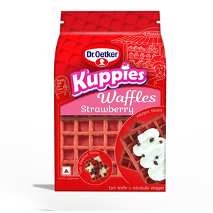 Dr Oetkar Kuppies Waffles Strawberry 180g
