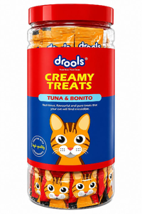 Drools Creamy Treats | Tuna & Bonito | 25 Nos - 375g