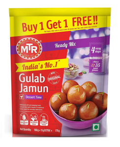 MTR Gulab Jamun Ready Mix 175 g (Buy 1 Get 1 Free)