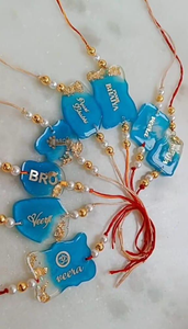 Hand Made Resin Rakhi