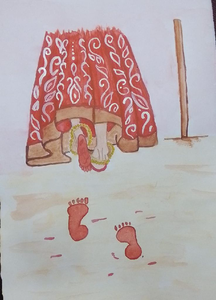 Maa Laksmi Footprints