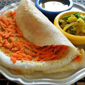 Carrot Dosa