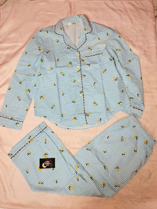 Lemon Print Cotton Pj