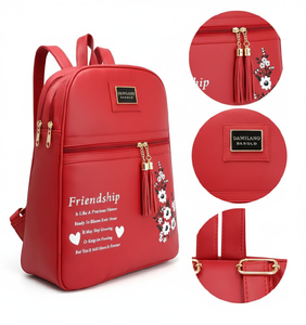 Bag Pack Red Colour