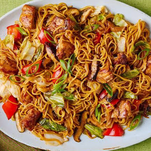Chicken Gobi Noodles