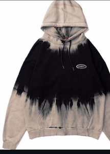 Men Tie Dye Drawstring Hoodie