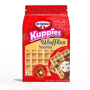 Dr Oetker Kuppies Waffles Vanilla 180g