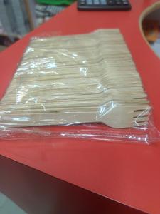 Wooden Fork Big 1pkt (100)Pc