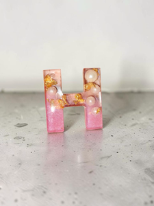 Glitter / Floral Keychain