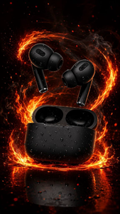 Black Airpods TWS Earbuds