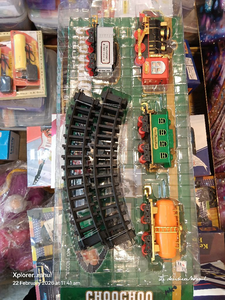 CHOOCHOO TOY TRAIN SET.