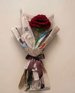 Crochet Rose Bouquet