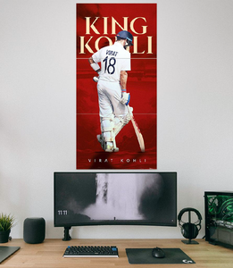 Virat Kohli Split Posters. A4x3