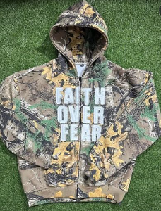 Vintage Printed Oversized Hoodie 
Custom Zip