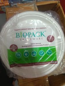 12inch Biodegradable Plat (25)Pc