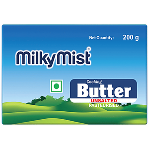 Milky Mist Un Salted Butter 200g